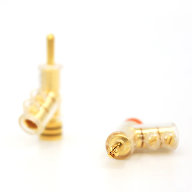 Free shipping 4pcs Moonsaudio 24k Gold plated Banana Lock Plugs HiFi Speaker Banana Connector
Free shipping 4pcs Moonsaudio 24k Gold plated Banana Lock Plugs HiFi Speaker Banana Connector