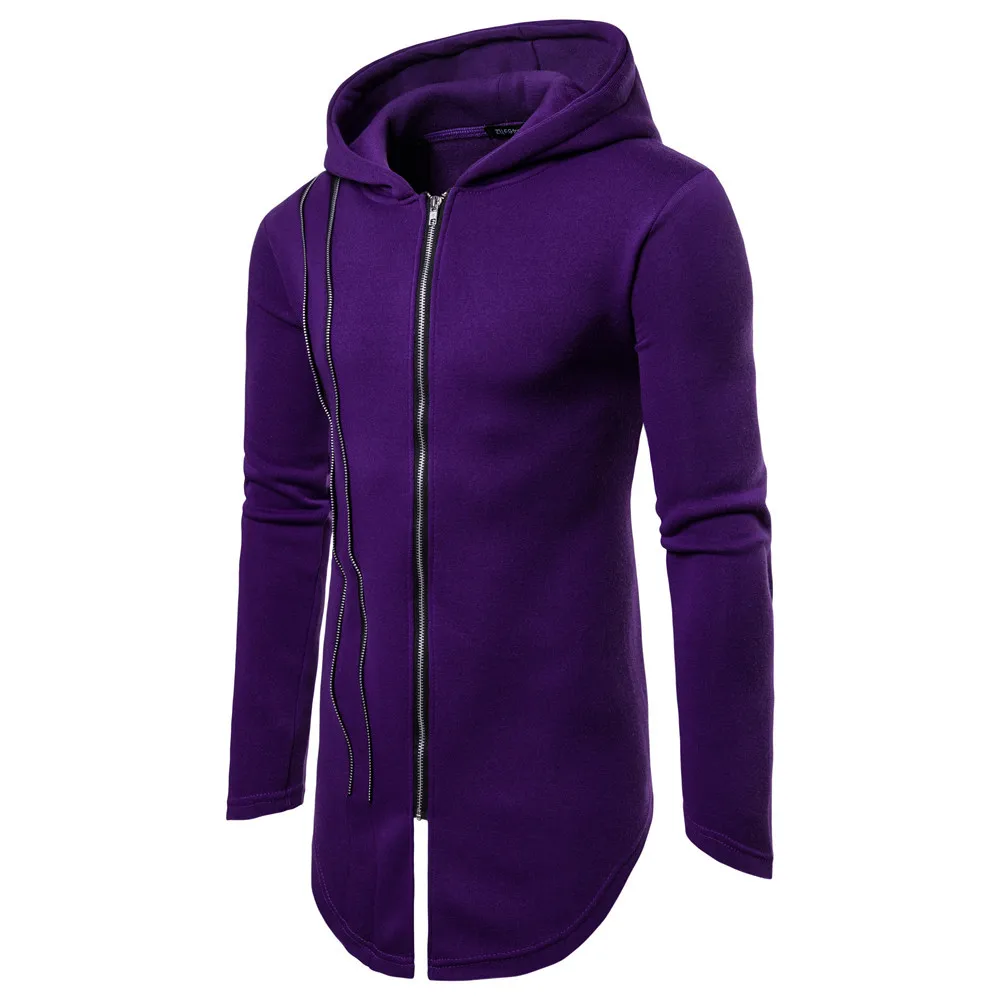 Men autumn winter irregular design zipper long hoodies hip hop streetwear coat mens black purple hiphop sweatshirt casual hoody
Men autumn winter irregular design zipper long hoodies hip hop streetwear coat mens black purple hiphop sweatshirt casual hoody