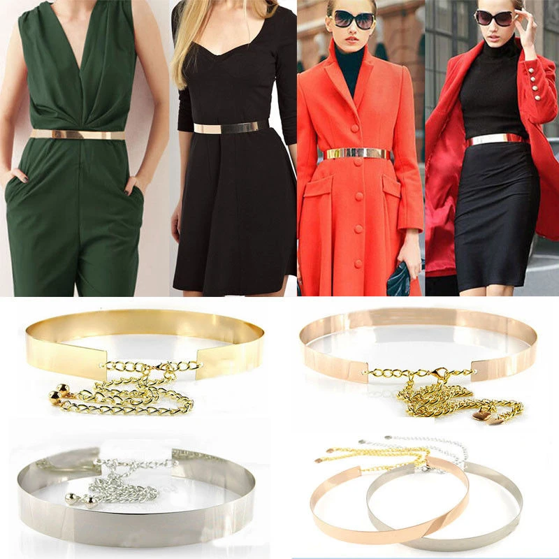Fashion Women Plus Size Metal Belts Casual Stretchy Metal Buckle Waistband Ladies Waist Belt Ceinture Women Belts
Fashion Women Plus Size Metal Belts Casual Stretchy Metal Buckle Waistband Ladies Waist Belt Ceinture Women Belts