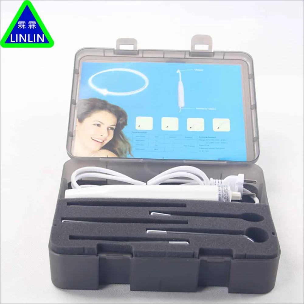 LINLIN Five in one high wave electrotherapy apparatus Electrotherapy combing with whitening and acne clearing apparatus
LINLIN Five in one high wave electrotherapy apparatus Electrotherapy combing with whitening and acne clearing apparatus