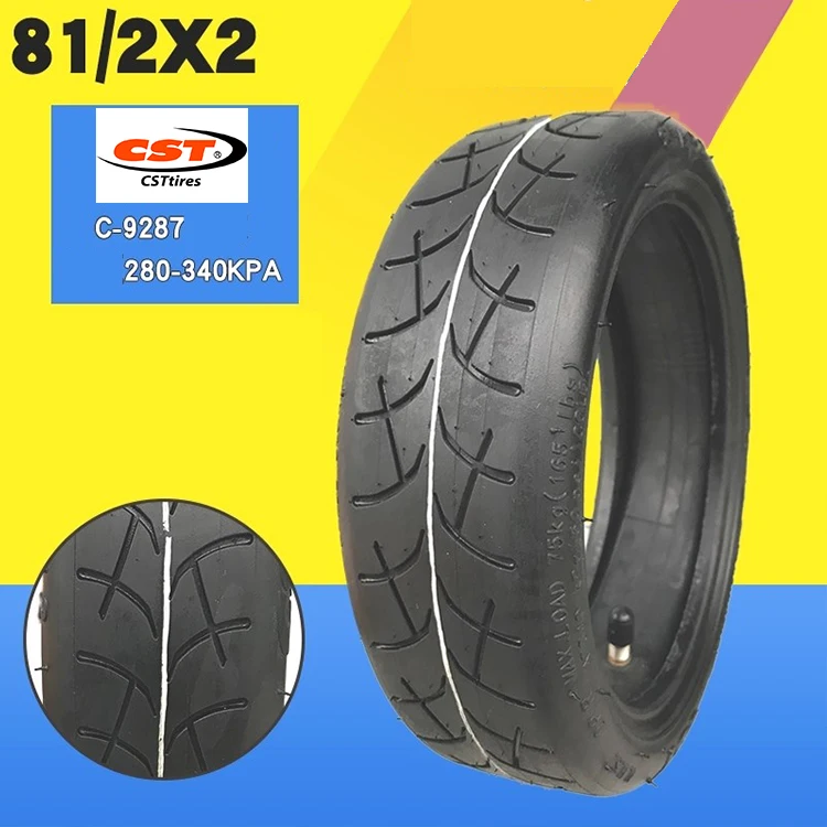 Upgraded CST Xiaomi Mijia M365 Scooter Tire Inflatable Tyre 8 1/2X2 Inner Tube Camera Durable m365 & pro Replacement Tyres
Upgraded CST Xiaomi Mijia M365 Scooter Tire Inflatable Tyre 8 1/2X2 Inner Tube Camera Durable m365 & pro Replacement Tyres