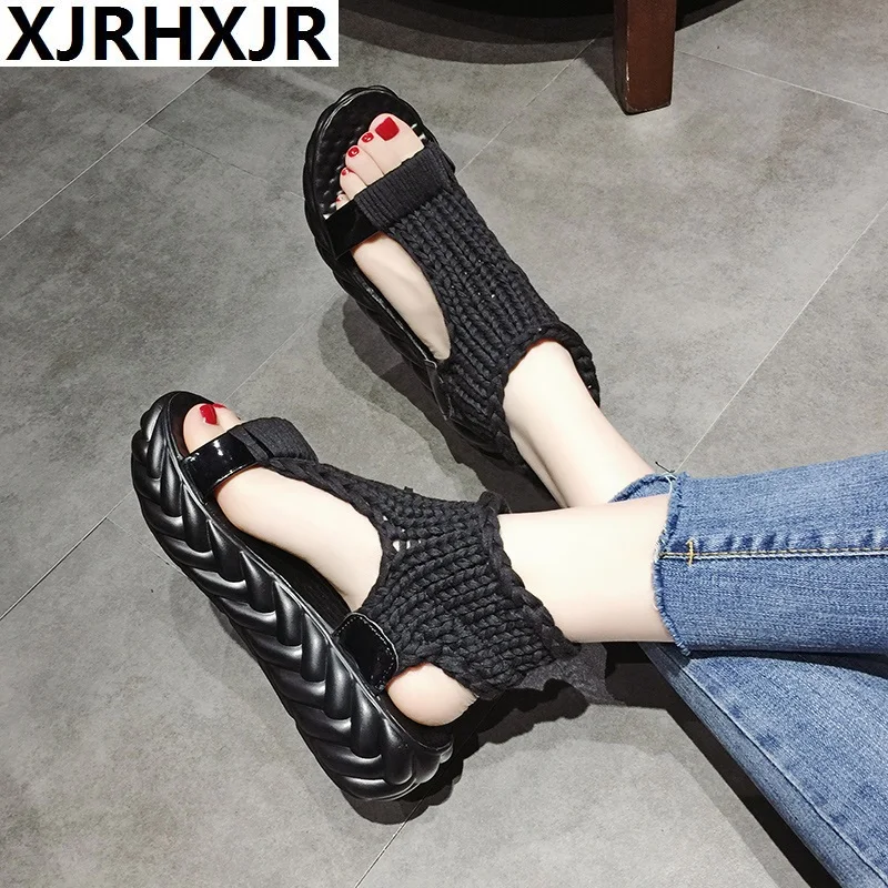 Designer Platform Sandals Women Gladiator Sandals Summer Flat Shoes Thick Heels Ladies White Sandalias Casual Zapatos Mujer
Designer Platform Sandals Women Gladiator Sandals Summer Flat Shoes Thick Heels Ladies White Sandalias Casual Zapatos Mujer