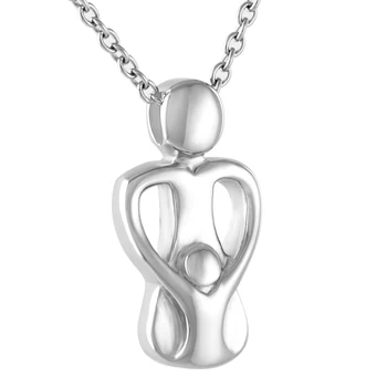 9828 Mother&Child Forever Love Stainless Steel Memorial Jewelry Urn Pendant Loss of Mother cremation necklaces for ashes
9828 Mother&Child Forever Love Stainless Steel Memorial Jewelry Urn Pendant Loss of Mother cremation necklaces for ashes