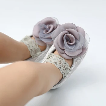 Baby Girls Shoes Flower Lace Flats Non-Slip Soft Sole Infant First Walkers Princess Dress Shoes 0-18 Month Bow Casual Shoes
Baby Girls Shoes Flower Lace Flats Non-Slip Soft Sole Infant First Walkers Princess Dress Shoes 0-18 Month Bow Casual Shoes