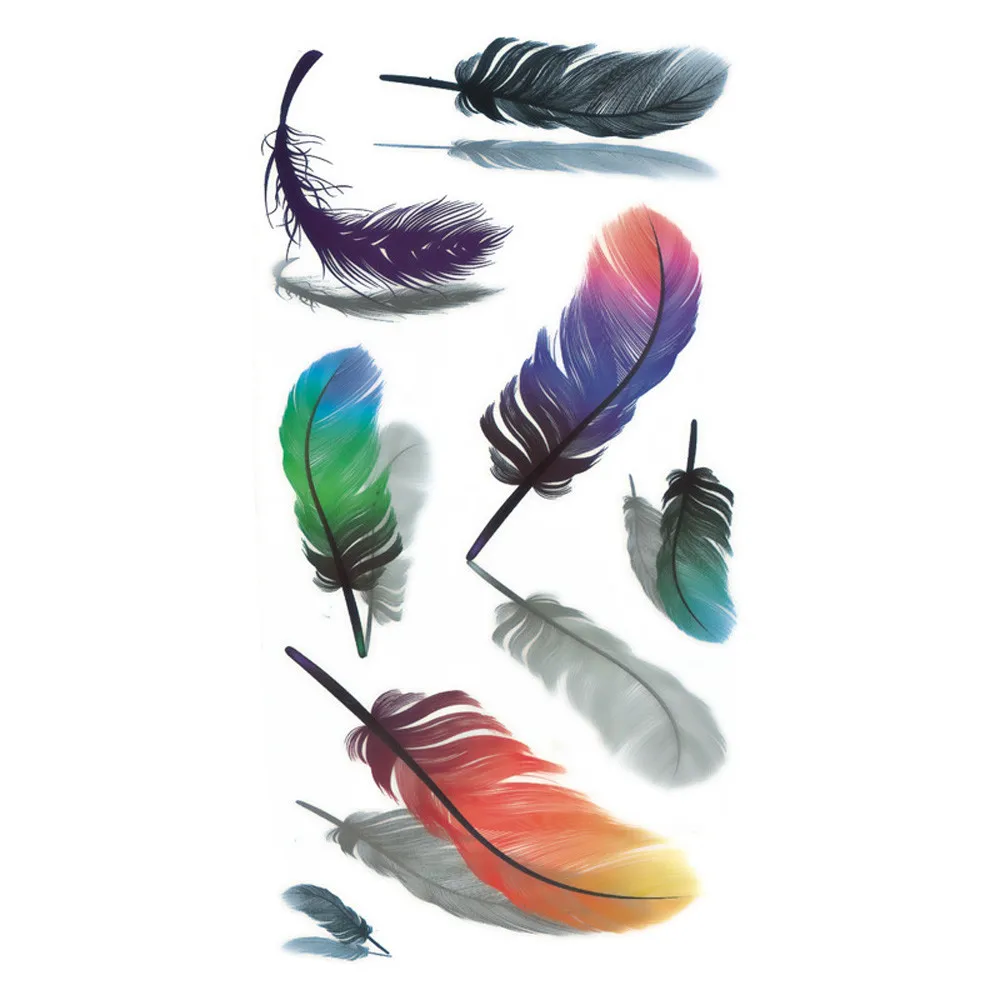 5Pcs Classic Black Temporary Tattoo Sticker Waterproof Eagle Feather Swallow Body Art 3D Butterfly Flower Fake Tattoo L58
5Pcs Classic Black Temporary Tattoo Sticker Waterproof Eagle Feather Swallow Body Art 3D Butterfly Flower Fake Tattoo L58