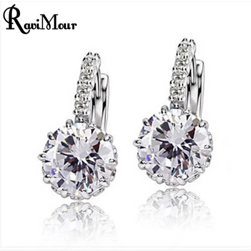 RAVIMOUR Crystal Pendientes Fine Jewelry Earrings for Women Brincos Boucle d'oreille Wedding Bridal Orecchini Kolye
RAVIMOUR Crystal Pendientes Fine Jewelry Earrings for Women Brincos Boucle d'oreille Wedding Bridal Orecchini Kolye