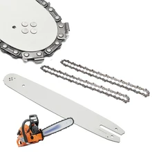 シルバーチェーン 37 インチ 3/8 "チェーンソー 14 ''ガイドバー 017 MS170 HT70 MSE160 3 ミリメートル穴交換部品 2Pc(China)