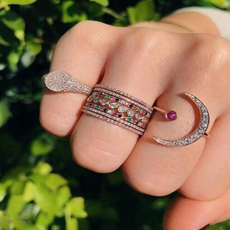 Colorful cz eternity band finger ring 100% 925 sterling silver rainbow stone rings bague for women femme cool fashion jewelry
Colorful cz eternity band finger ring 100% 925 sterling silver rainbow stone rings bague for women femme cool fashion jewelry