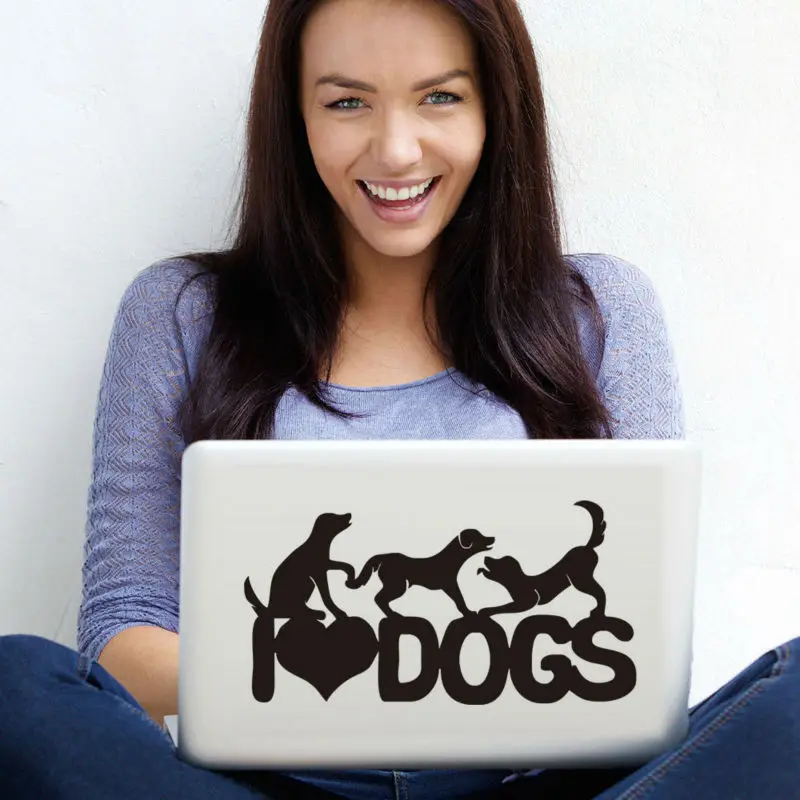 I Love Dogs Pet Styling Vinyl Computer Decals Notebook Sticker Waterproof Removable Auto Window Laptop Decals Car Styling
I Love Dogs Pet Styling Vinyl Computer Decals Notebook Sticker Waterproof Removable Auto Window Laptop Decals Car Styling