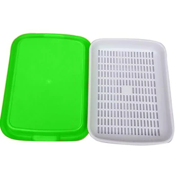 Double-layer Soilless Seed Sprouter Tray Culture Beans Hydroponic Nursery Tray Planting Sprout Seedling Tray Garden Supplies
Double-layer Soilless Seed Sprouter Tray Culture Beans Hydroponic Nursery Tray Planting Sprout Seedling Tray Garden Supplies