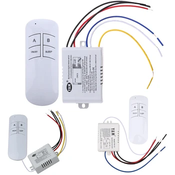 Wireless Remote Control Light Switch ON/OFF 220V Lamp Light Digital Wireless Wall Remote Control Switch Receiver Transmitter
Wireless Remote Control Light Switch ON/OFF 220V Lamp Light Digital Wireless Wall Remote Control Switch Receiver Transmitter