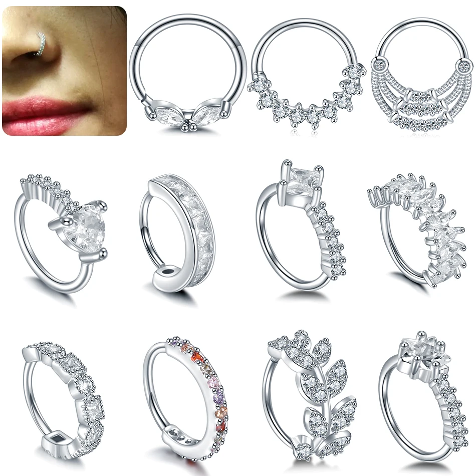 1PC /Lot Copper Real Septum Rings Pierced Nose Piercing Septo Nose Ear Cartilage Tragus Helix Piercing Clicker Body Jewelry
1PC /Lot Copper Real Septum Rings Pierced Nose Piercing Septo Nose Ear Cartilage Tragus Helix Piercing Clicker Body Jewelry