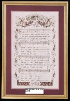 ZZ075 Amazing Grace DIY Craft Stich Cross Stitch Cotton Fabric Needlework Embroidery Crafts Counted Cross-Stitching Kit
ZZ075 Amazing Grace DIY Craft Stich Cross Stitch Cotton Fabric Needlework Embroidery Crafts Counted Cross-Stitching Kit