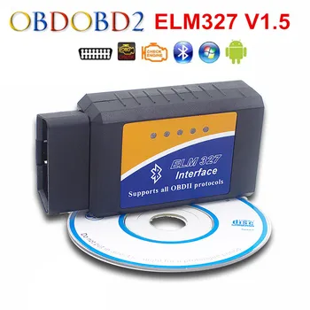 Newest ELM327 Bluetooth OBDII V2.1 ELM 327 CAN-BUS Car Diagnostic Scanner For Android Torque 9 Kinds OBD2 Protocols Free Ship
Newest ELM327 Bluetooth OBDII V2.1 ELM 327 CAN-BUS Car Diagnostic Scanner For Android Torque 9 Kinds OBD2 Protocols Free Ship