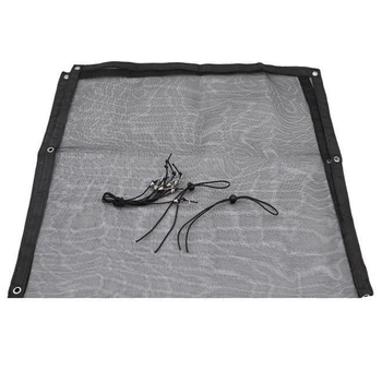 115x62CM Car Pet Dog Safety Isolation Mesh Net Guard Front Back Seat Barrier Pet protection Net Stowing Tidying