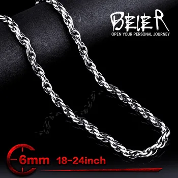 Wholesale 6mm Width Fashion Cool Stainless Steel Man's Cheap Chain Necklace BN1028
Wholesale 6mm Width Fashion Cool Stainless Steel Man's Cheap Chain Necklace BN1028