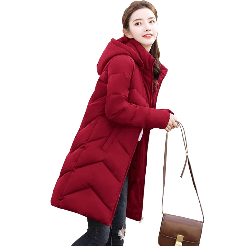 4XL 5XL 6XL Large Size Women Autumn Winter Coat Hooded Womans Down Jacket Red Wine Parkas Winter Jacket Female Warm Outerwear
4XL 5XL 6XL Large Size Women Autumn Winter Coat Hooded Womans Down Jacket Red Wine Parkas Winter Jacket Female Warm Outerwear