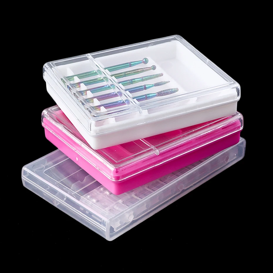 10/6 Holes Empty Storage Box Case Nail Drill Bit Holder Acrylic Stand Display for Nail Drill Manicure Machine Mill Cutter CH2000
10/6 Holes Empty Storage Box Case Nail Drill Bit Holder Acrylic Stand Display for Nail Drill Manicure Machine Mill Cutter CH2000