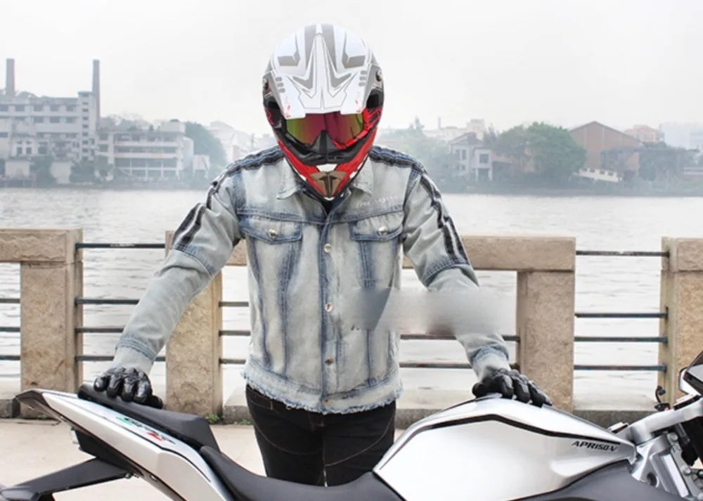 Men's Motorcycle Denim Riding Protector Jacket Sport outdoor jacket Vintage Wash
Men's Motorcycle Denim Riding Protector Jacket Sport outdoor jacket Vintage Wash