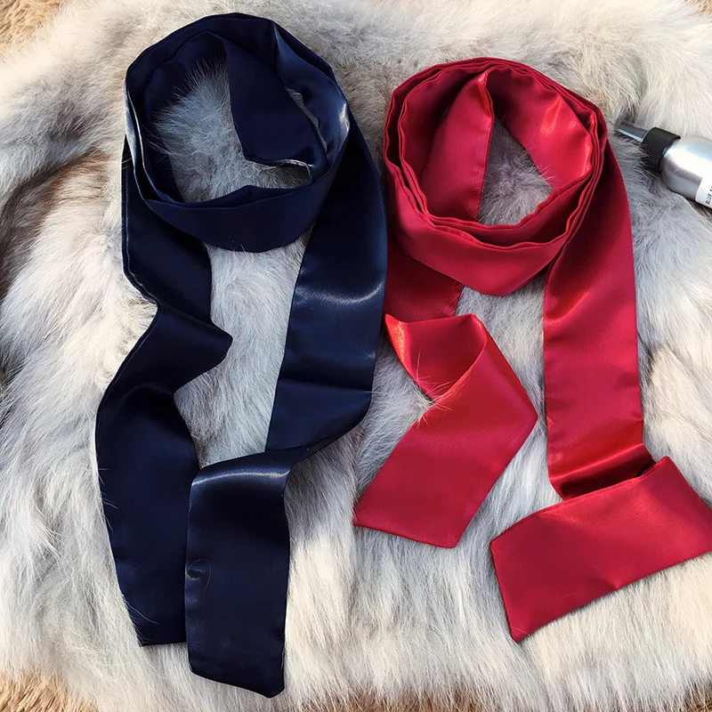 New Femme Long Silk Bowknot Choker Necklace All-Match Tie Waist Belt neck chain Multi-use Women fashion Jewelry accessories
New Femme Long Silk Bowknot Choker Necklace All-Match Tie Waist Belt neck chain Multi-use Women fashion Jewelry accessories