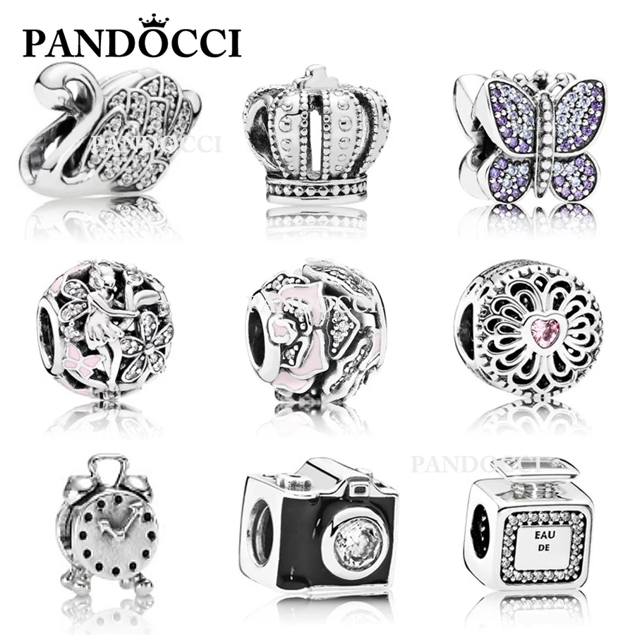 PANDOCCI 100% Genuine 925 Sterling Silver Retro camera alarm clock bead Fit Bracelet DIY bracelet The factory wholesale
PANDOCCI 100% Genuine 925 Sterling Silver Retro camera alarm clock bead Fit Bracelet DIY bracelet The factory wholesale