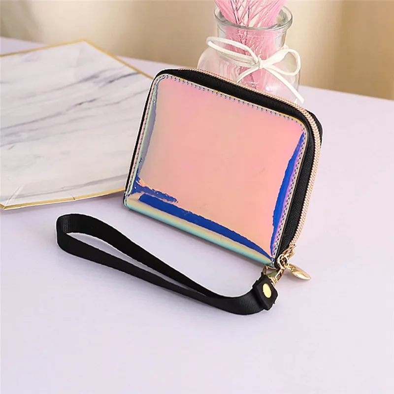 Womens Wallets and Purses Short Clutch Laser Fashion Variable Color Card Holder woman wallet portafoglio donna monedero mujer
Womens Wallets and Purses Short Clutch Laser Fashion Variable Color Card Holder woman wallet portafoglio donna monedero mujer