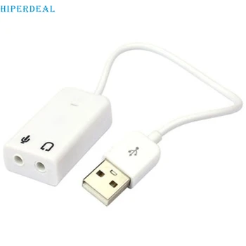 HIPERDEAL External Virtual USB 2.0 7.1 channel Converter Stereo Sound Card Audio Adapter for Laptop 0321 Drop Shipping
HIPERDEAL External Virtual USB 2.0 7.1 channel Converter Stereo Sound Card Audio Adapter for Laptop 0321 Drop Shipping