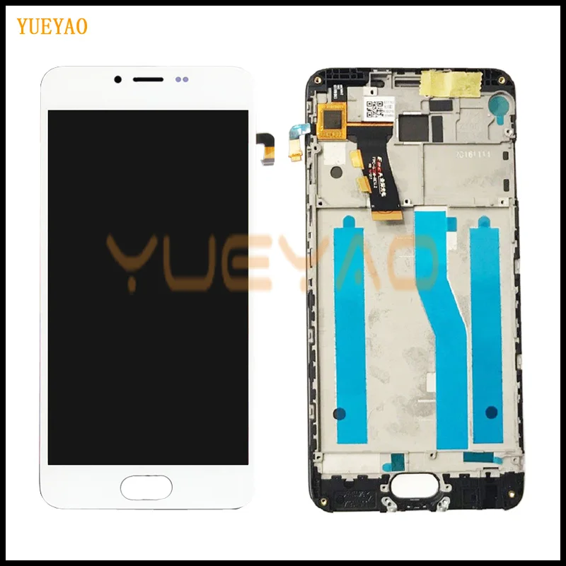 5.2 LCD For MEIZU M5 Display Touch Screen Digitizer with Frame M611H Display Module For MEIZU M5 LCD Screen Replacement
5.2 LCD For MEIZU M5 Display Touch Screen Digitizer with Frame M611H Display Module For MEIZU M5 LCD Screen Replacement