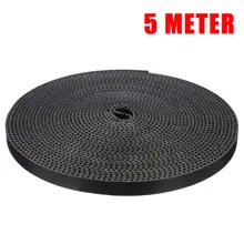 1 pc 5 m GT2 Zahnriemen 6mm Breite Faser Verstärkt Gummi Zahnriemen Für CNC 3D Drucker Reprap prusa i3(China)