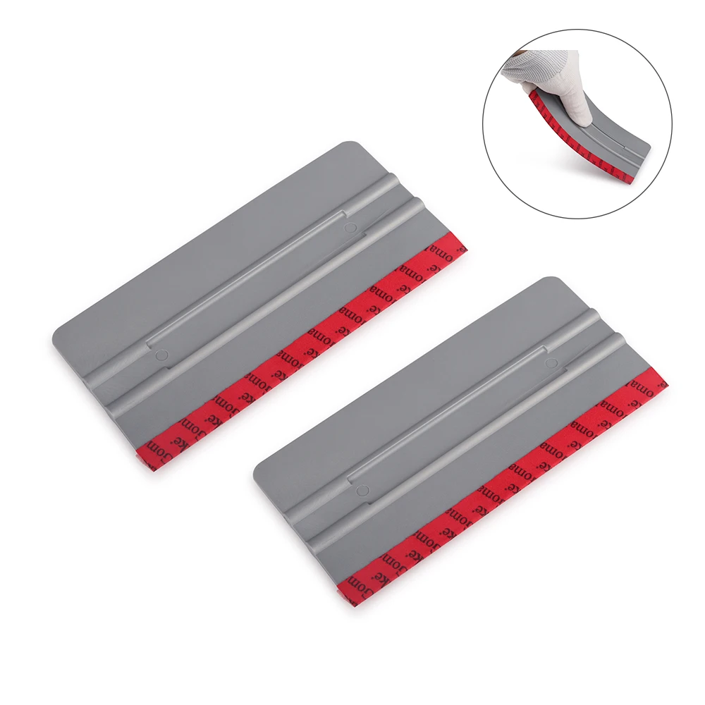 FOSHIO 2PCS Carbon Fiber Car Vinyl Wrap Squeegee Microfiber Scraper 15x7cm Auto Window Tint Car Wrapping Cleaning Tool Washer
FOSHIO 2PCS Carbon Fiber Car Vinyl Wrap Squeegee Microfiber Scraper 15x7cm Auto Window Tint Car Wrapping Cleaning Tool Washer