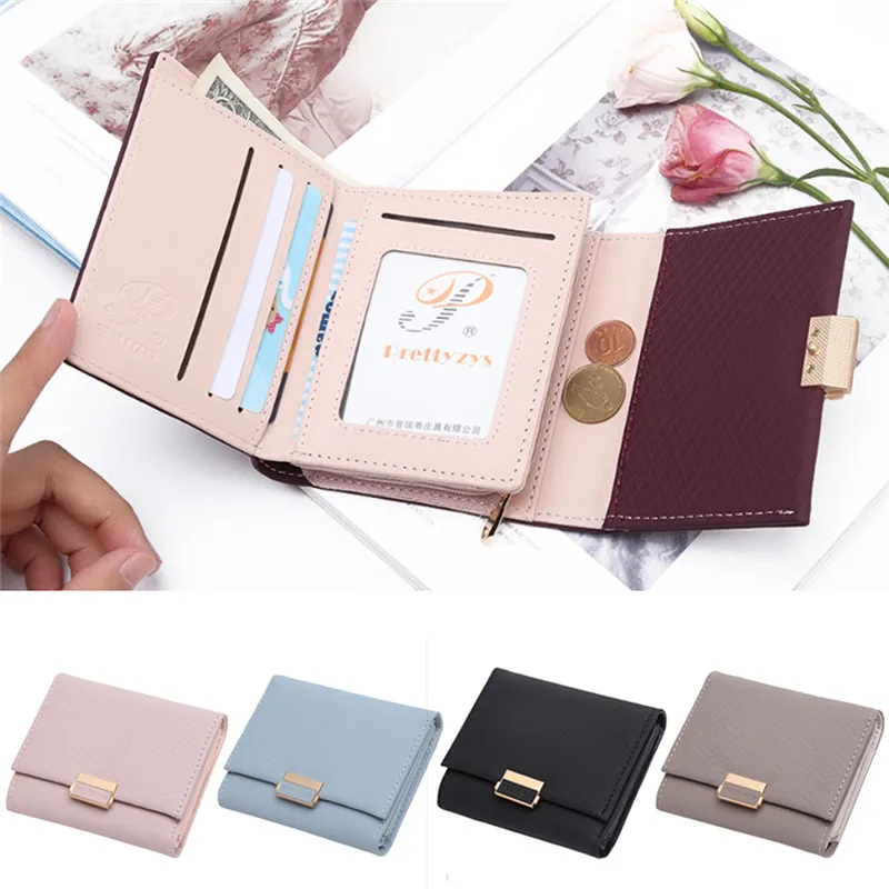 Womens wallets and purses PU Leather Short Mini Wallet Elegant Female Card Holder Ladies Coin Purse Small Handbag Money bag
Womens wallets and purses PU Leather Short Mini Wallet Elegant Female Card Holder Ladies Coin Purse Small Handbag Money bag