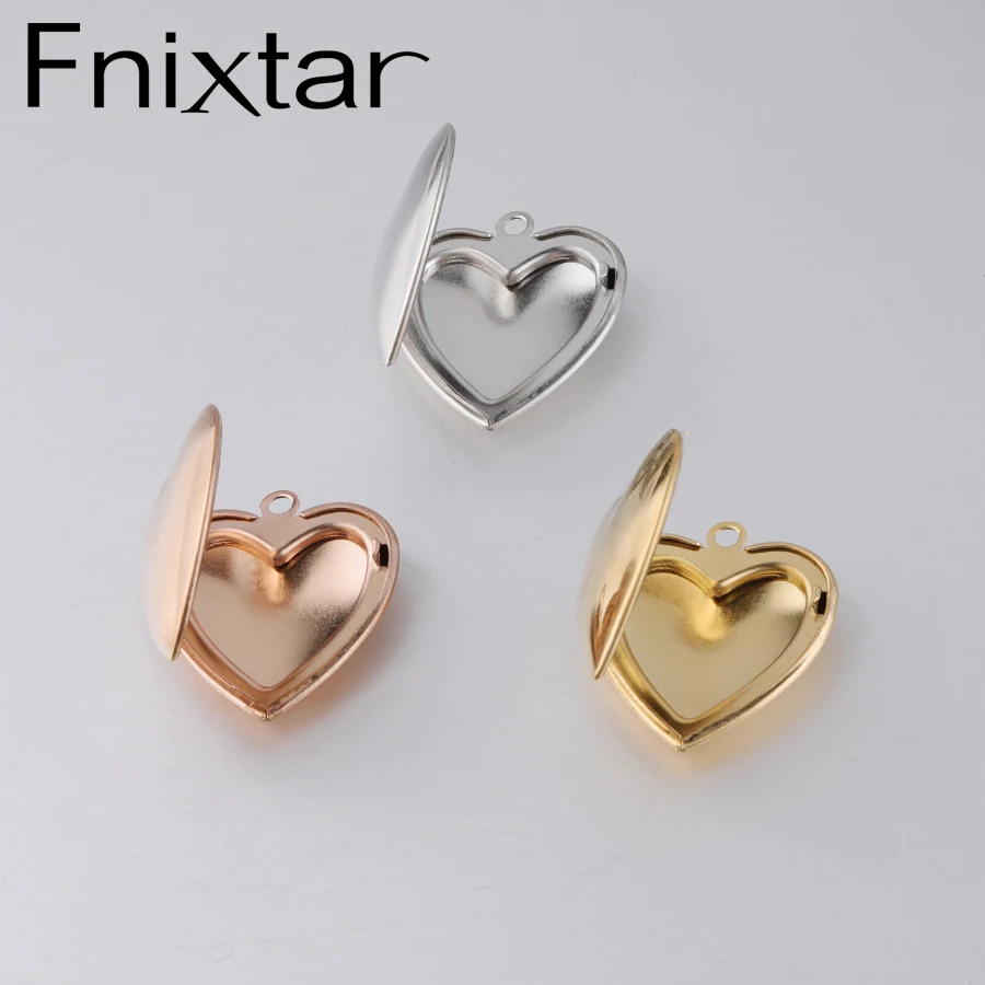 Fnixtar 25mm Love Heart Photo Locket Pendant Stainless Steel DIY Photo Picture Locket Necklace Jewelry Finding 20Pcs/Lot
Fnixtar 25mm Love Heart Photo Locket Pendant Stainless Steel DIY Photo Picture Locket Necklace Jewelry Finding 20Pcs/Lot