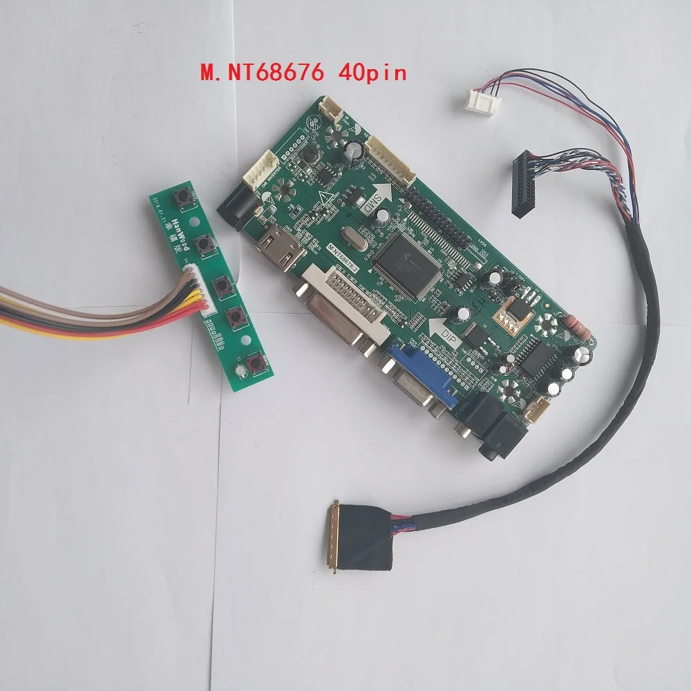 Kit For LP140WH2-TLD3 Audio card DIY LED LCD 40pin LVDS 14"Screen Monitor DVI Panel 1366*768 HDMI VGA Controller board
Kit For LP140WH2-TLD3 Audio card DIY LED LCD 40pin LVDS 14"Screen Monitor DVI Panel 1366*768 HDMI VGA Controller board