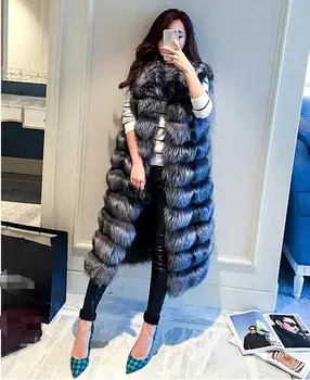 2017 new fur vest women's silver fox imitation fox fur long autumn and winter fashion temperament fur coat
2017 new fur vest women's silver fox imitation fox fur long autumn and winter fashion temperament fur coat