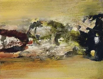 Zhao wuji hand painted Abstract art painting modern asian wall art painting canvas black white Study Free Shipping
Zhao wuji hand painted Abstract art painting modern asian wall art painting canvas black white Study Free Shipping