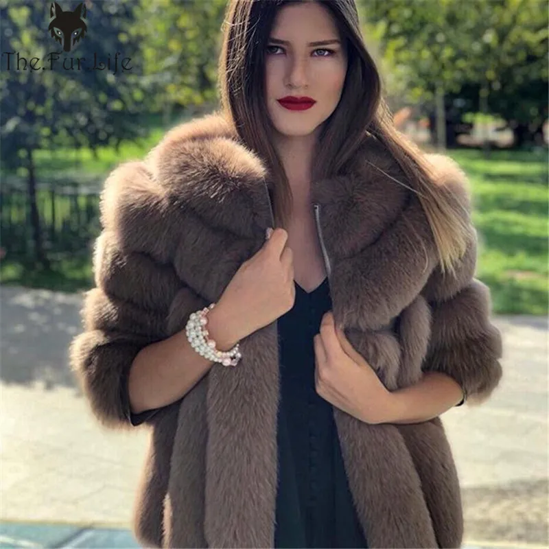 Real Fox Fur Coat Women Winter Thick Fur Jacket Short Fur Coat Wholesale Genuine Fox Short Sleeve Big Sale For Women
Real Fox Fur Coat Women Winter Thick Fur Jacket Short Fur Coat Wholesale Genuine Fox Short Sleeve Big Sale For Women