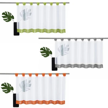Embroidery Curtains Fabrics Short Coffee Beautiful Colorful Flowers Window Treatments Kitchen Bar Short Curtains Home textile
Embroidery Curtains Fabrics Short Coffee Beautiful Colorful Flowers Window Treatments Kitchen Bar Short Curtains Home textile