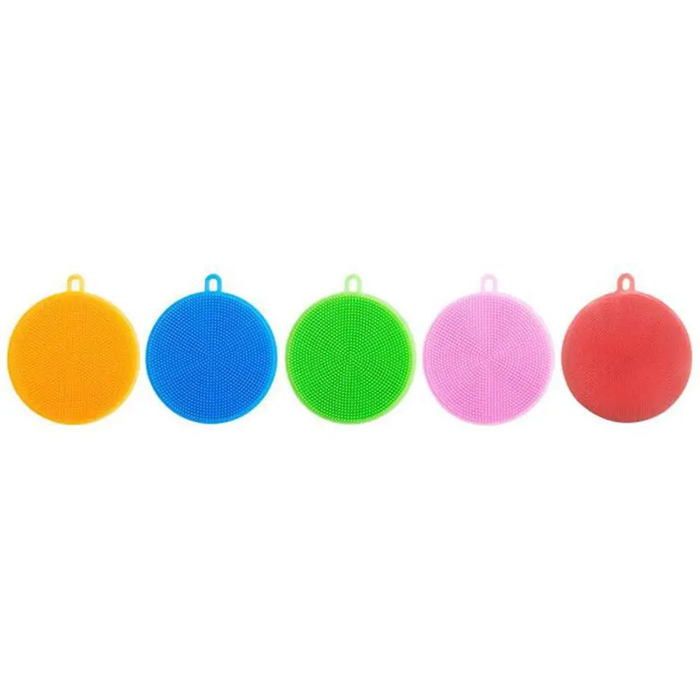 Multifunctional Silicone Dishwashing Brush Silicone Cleaning Brush Vegetable And Fruit Cleaning Round Silicone
Multifunctional Silicone Dishwashing Brush Silicone Cleaning Brush Vegetable And Fruit Cleaning Round Silicone