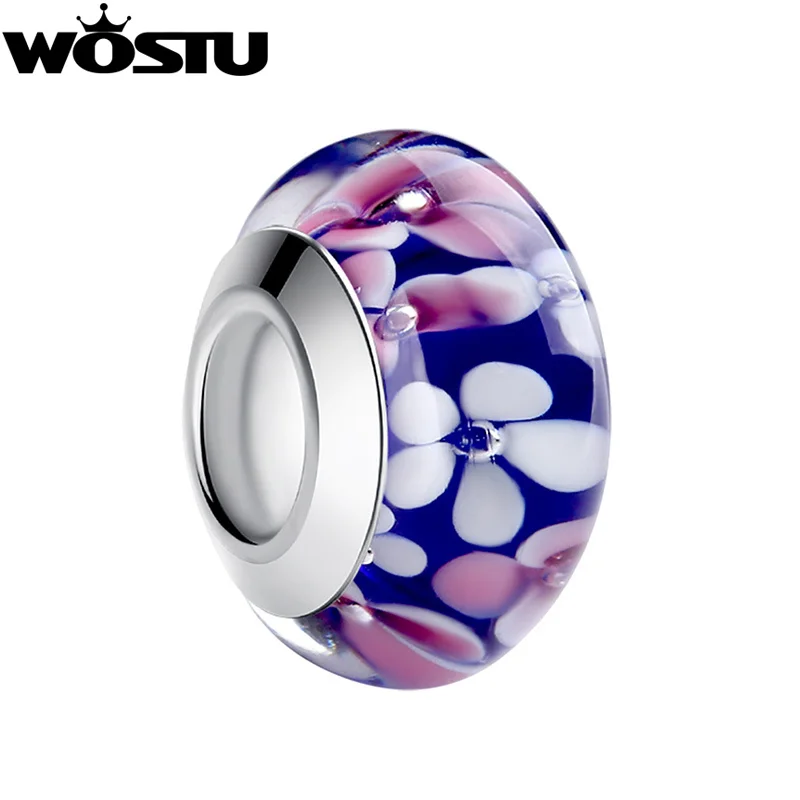 2019 New Fashion Flower Blue Murano Glass Beads Fit Original WST Silver Charm Bracelet Pendant European DIY Jewelry Making
2019 New Fashion Flower Blue Murano Glass Beads Fit Original WST Silver Charm Bracelet Pendant European DIY Jewelry Making