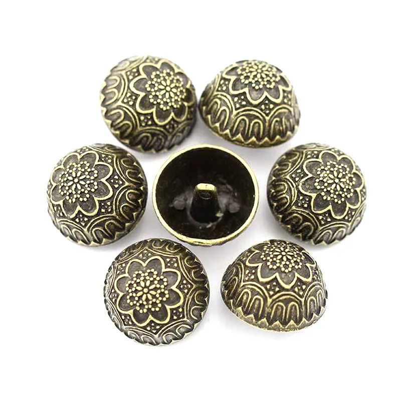 SHINE Metal Sewing Buttons Scrapbooking Round Shank RetroStyle 23mm Dia. 10 PCs Costura Botones Decorate bottoni botoes
SHINE Metal Sewing Buttons Scrapbooking Round Shank RetroStyle 23mm Dia. 10 PCs Costura Botones Decorate bottoni botoes