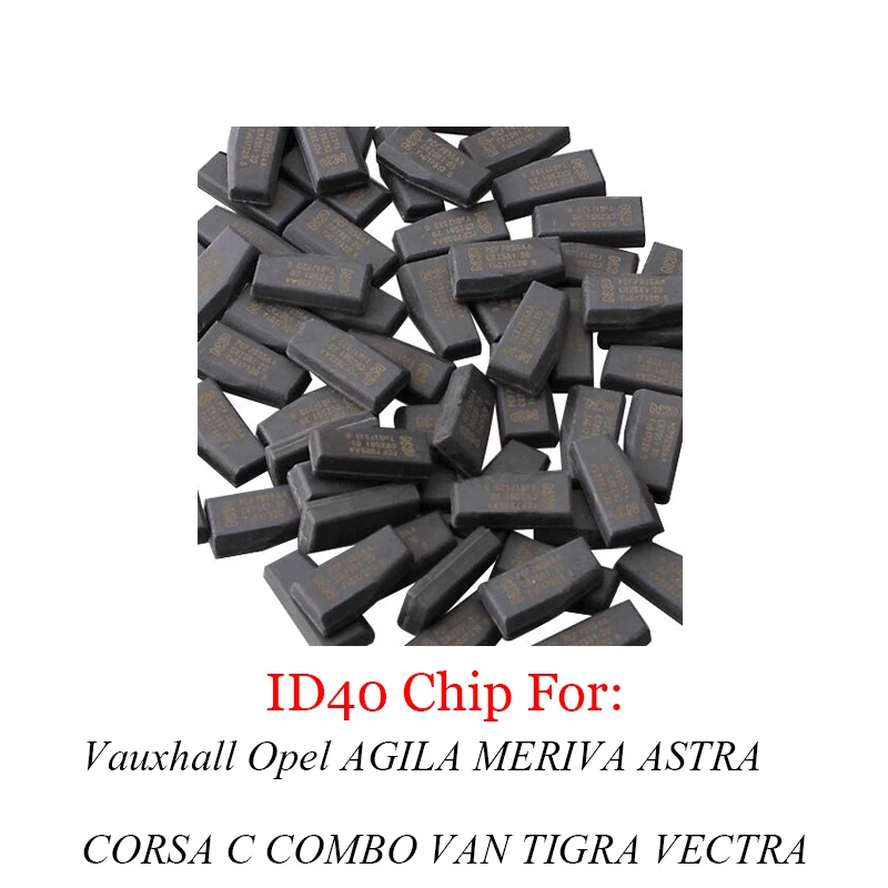 10pcs/lot ID40 Transponder Chip ID40/PCF7935AA Chip For OPEL/VAUXHALL Car Ignition
10pcs/lot ID40 Transponder Chip ID40/PCF7935AA Chip For OPEL/VAUXHALL Car Ignition