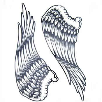 1pcs Big Cool Mens Black Wing Tattoos,Beautiful Arm Back Angel Wings Waterproof Large Temporary Tattoo Stickers For Men 30*21cm
1pcs Big Cool Mens Black Wing Tattoos,Beautiful Arm Back Angel Wings Waterproof Large Temporary Tattoo Stickers For Men 30*21cm