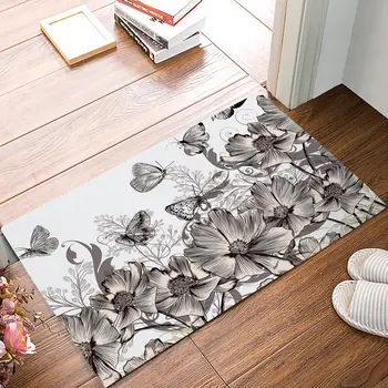 Vintage Sketch Butterflies And Flowers Door Mats Kitchen Floor Bath Entrance Rug Mat Absorbent Indoor Bathroom Decor Doormats
Vintage Sketch Butterflies And Flowers Door Mats Kitchen Floor Bath Entrance Rug Mat Absorbent Indoor Bathroom Decor Doormats