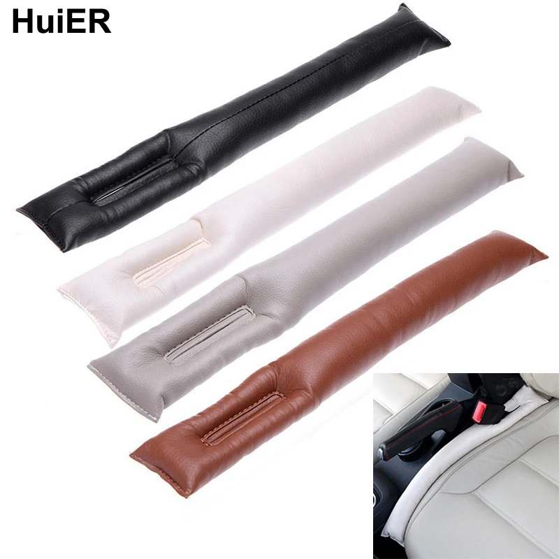 HuiER 1Pair Leather Car Seat Gap Stopper Leak Proof Stop Pad Filler Spacer Mat Cushion Driver Auto Seat Cushion Car Accessories
HuiER 1Pair Leather Car Seat Gap Stopper Leak Proof Stop Pad Filler Spacer Mat Cushion Driver Auto Seat Cushion Car Accessories
