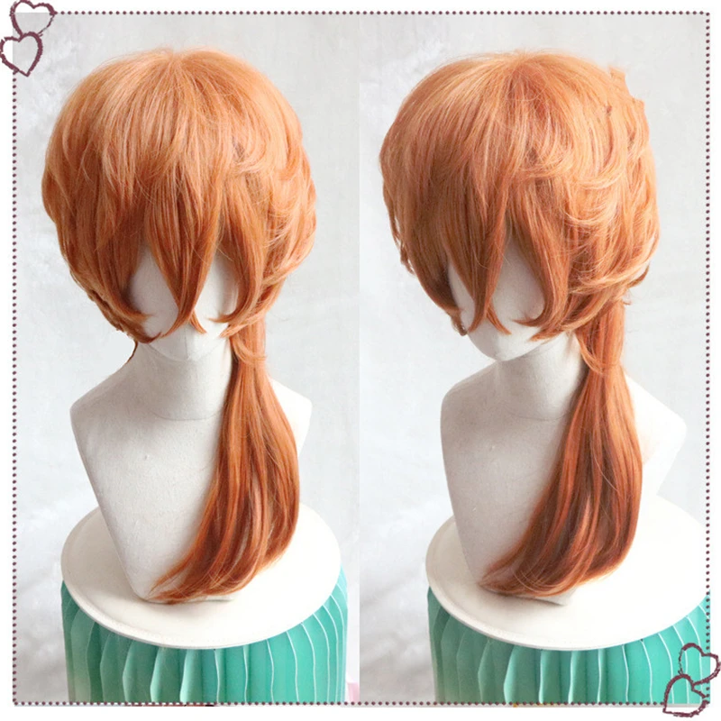 Anime Bungo Stray Dogs Chuya Nakahara Chuuya Cosplay Wigs Brown Long Horsetail Fluffy Curly Heat Resistant Synthesis Hair Wig
Anime Bungo Stray Dogs Chuya Nakahara Chuuya Cosplay Wigs Brown Long Horsetail Fluffy Curly Heat Resistant Synthesis Hair Wig
