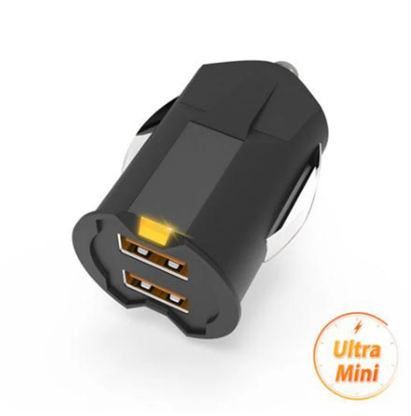 HIdden Smallest Mini USB Car Charger Adapter Dual USB Car-Charger Auto Charge 2 Port for xiaomi redmi huawei y9 p smart honor 8x
HIdden Smallest Mini USB Car Charger Adapter Dual USB Car-Charger Auto Charge 2 Port for xiaomi redmi huawei y9 p smart honor 8x