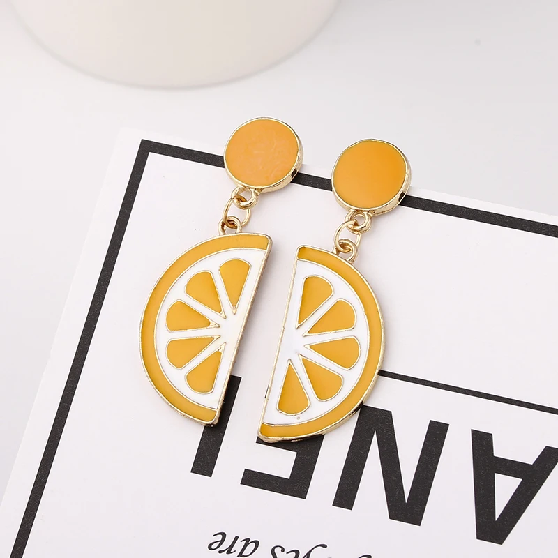 Colorful Bohemian Hangs Earrings For Women fashion fruit lemon stud earrings Vintage 2017 Fashion Jewelry e030hun
Colorful Bohemian Hangs Earrings For Women fashion fruit lemon stud earrings Vintage 2017 Fashion Jewelry e030hun
