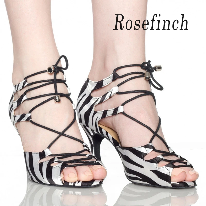 Red Black Zebra Satin Latin Dance Shoes Women Ballroom Dancing Shoes Salsa Shoes Custom Color High-heel 6/8.5/10cm
Red Black Zebra Satin Latin Dance Shoes Women Ballroom Dancing Shoes Salsa Shoes Custom Color High-heel 6/8.5/10cm