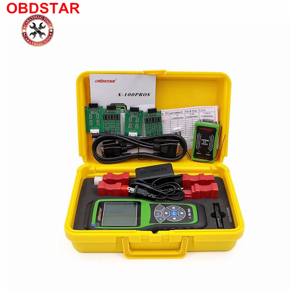 DHL Free Original OBDStar X100 PROS C + D +E EPROM Model X-100 PROS Auto Key Programmer Odometer Correction Tool x100 pro
DHL Free Original OBDStar X100 PROS C + D +E EPROM Model X-100 PROS Auto Key Programmer Odometer Correction Tool x100 pro