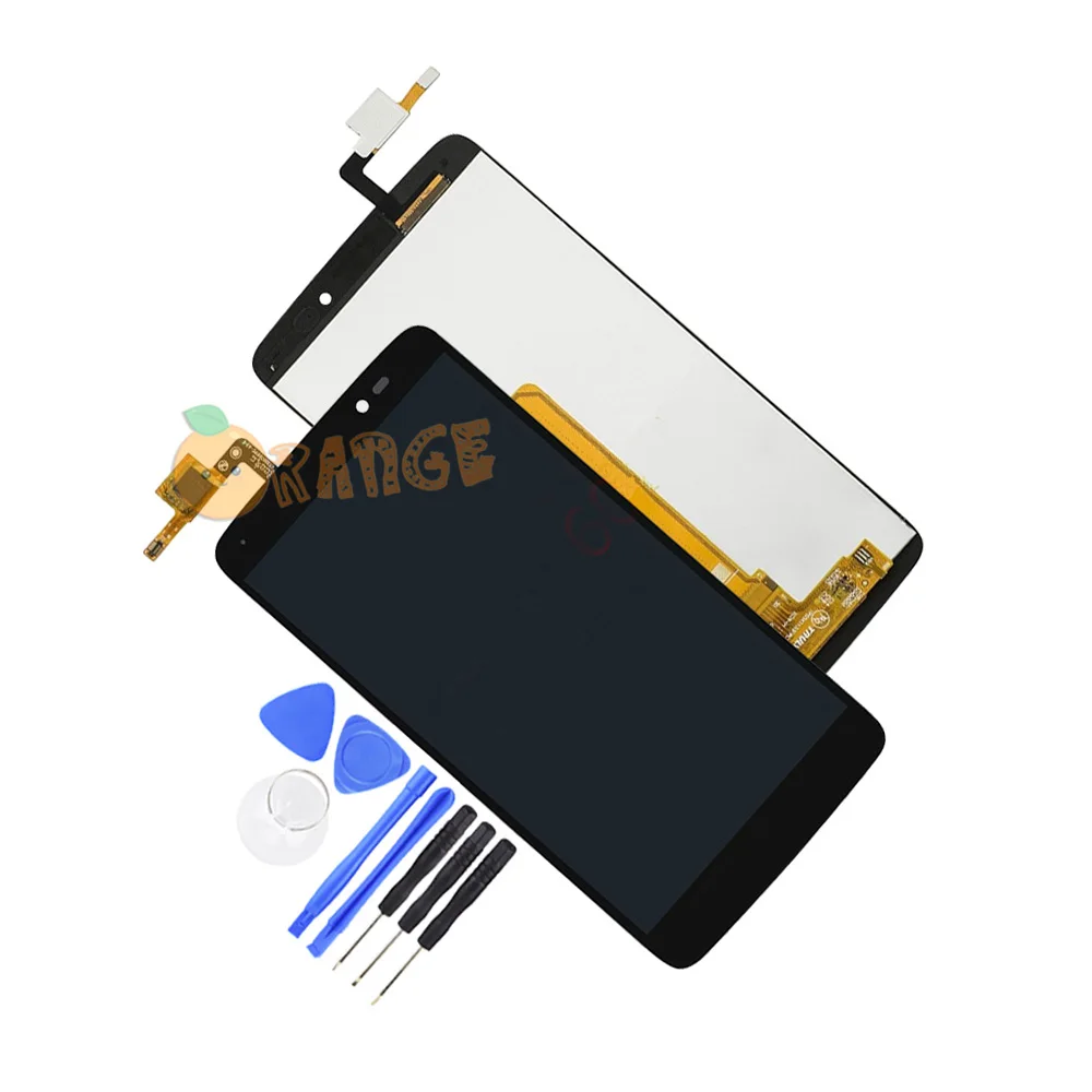 Black For Alcatel OneTouch idol 3(5.5) 6045 6045B 6045Y 6045I 6045K Lcd Display Screen+Touch Digitizer Glass assembly+Tools
Black For Alcatel OneTouch idol 3(5.5) 6045 6045B 6045Y 6045I 6045K Lcd Display Screen+Touch Digitizer Glass assembly+Tools